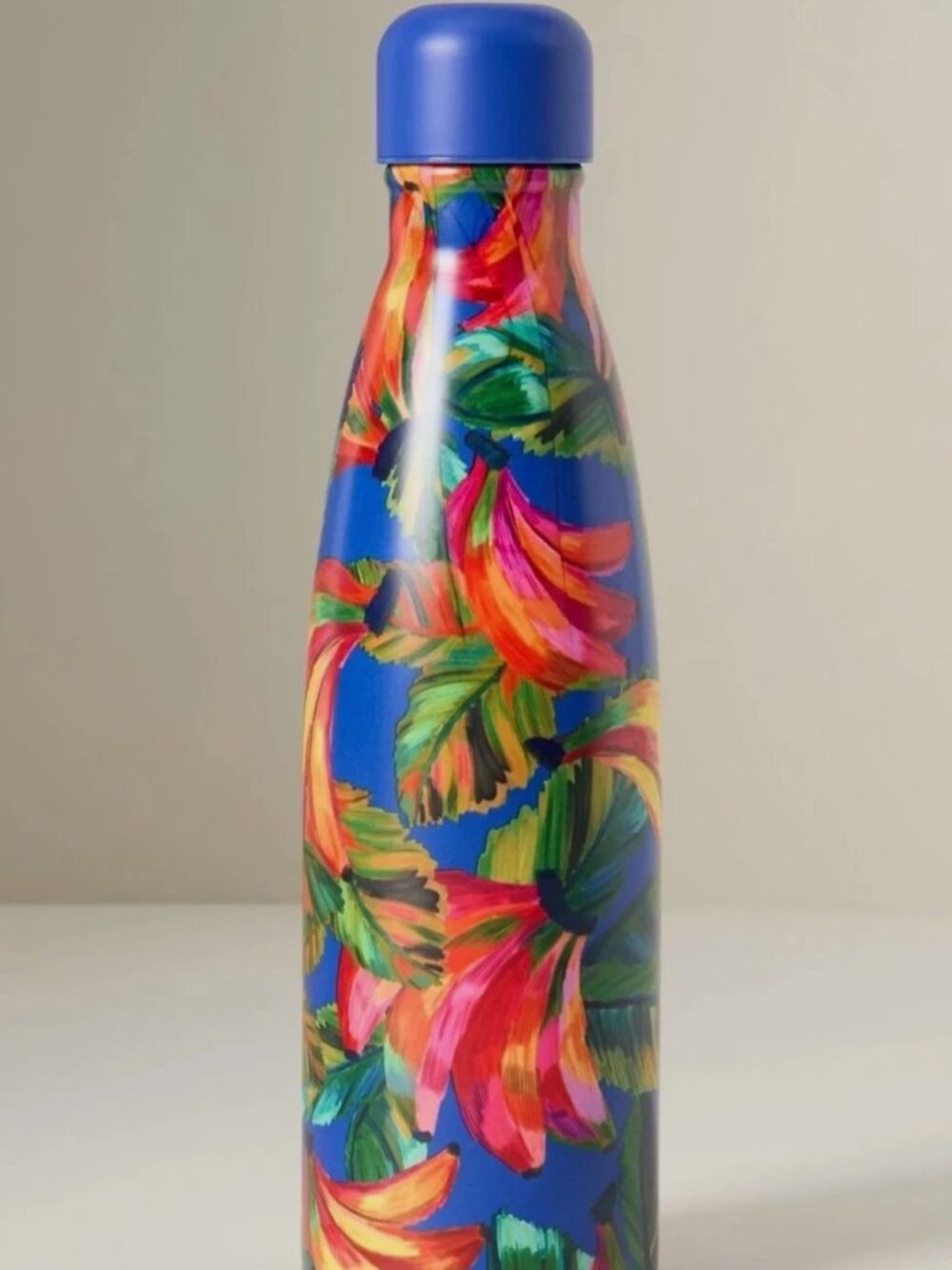 NWT Farm Rio x Anthropologie Garrafa Glub Glub Water Bottle in Bananamix